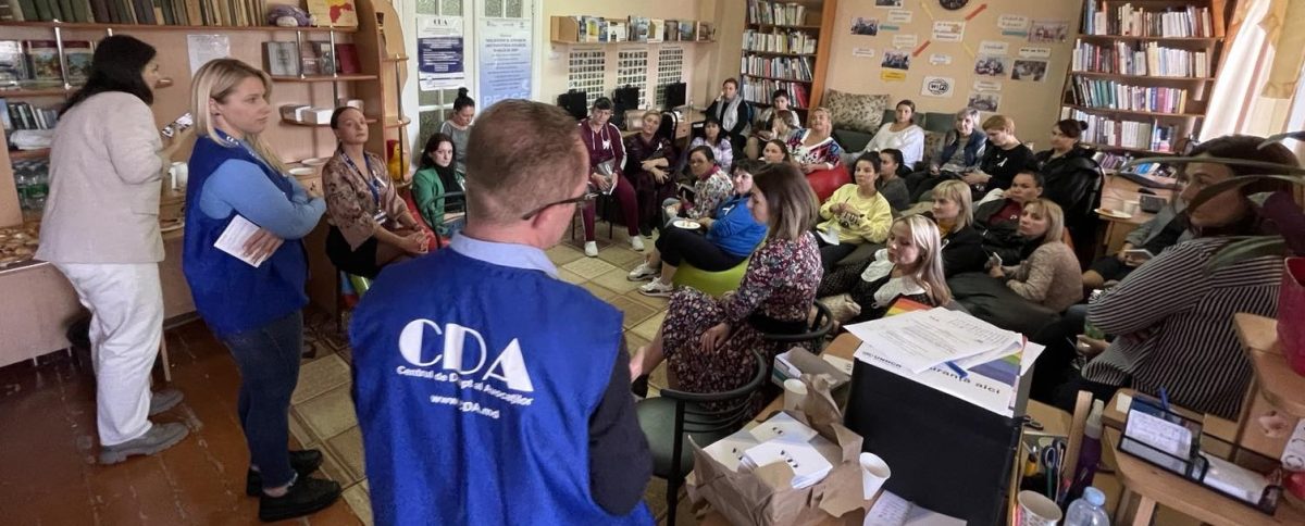Activities within the CDA-Oxfam project took place in early October in Basarabeasca, Chisinau, Soroca and Causeni